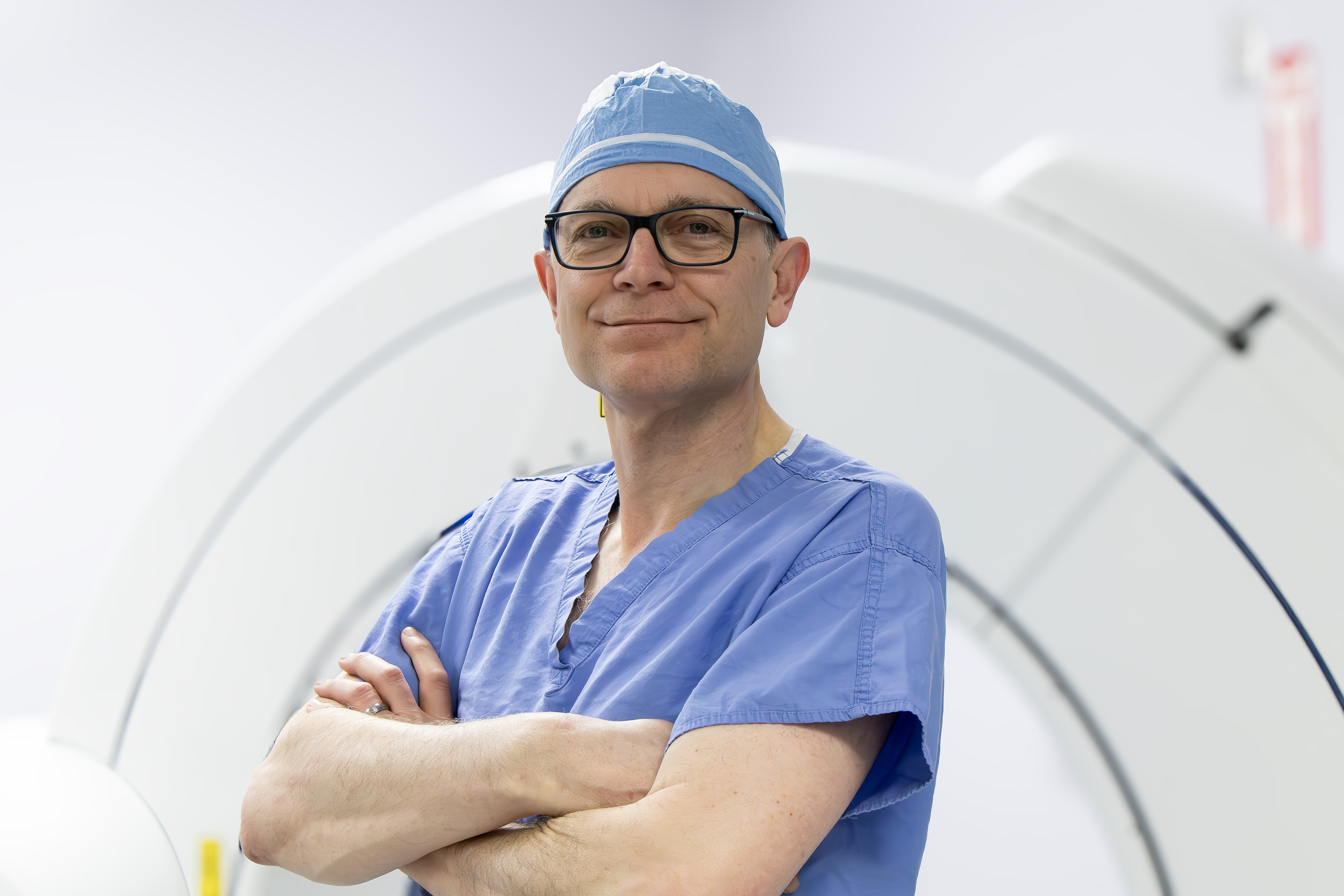 A headshot of Dr. David Clarke