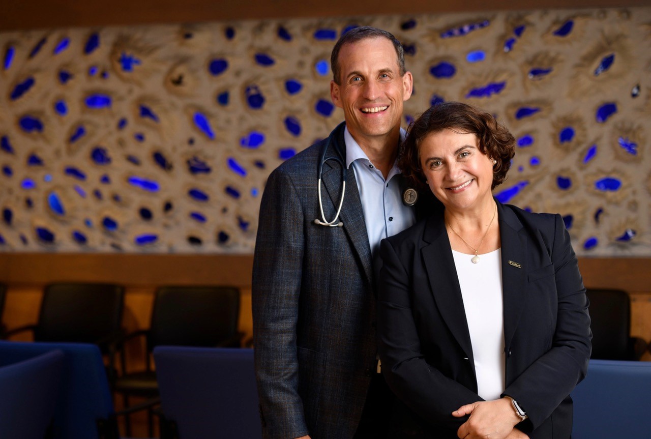 Dr. Gabriela Ilie and husband Dr. Rob Rutledge