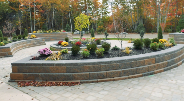 A photo of the garden outside Hospice Cape Breton