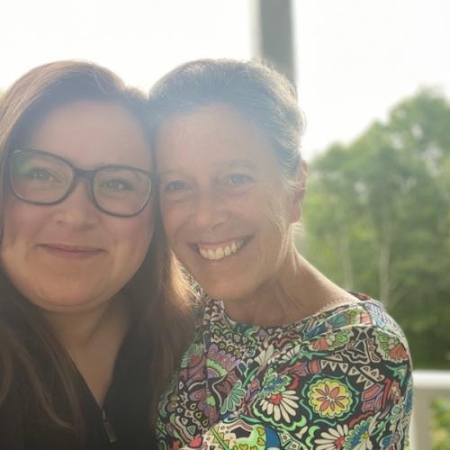 Margaret and her mother Maureen 
