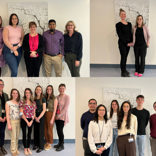 Group photo collage of the Atlantic Canada Research Unit Team, 19 people total 