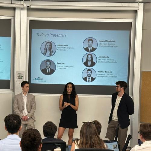MBA students present at Dal
