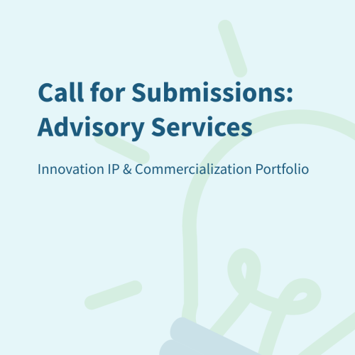 Call for submissions - advisory services